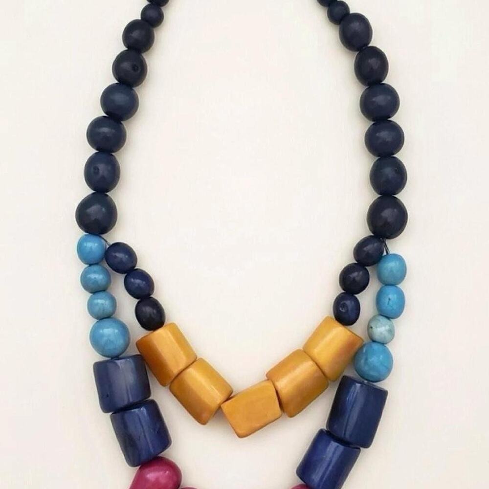 Tagua Beaded Necklace